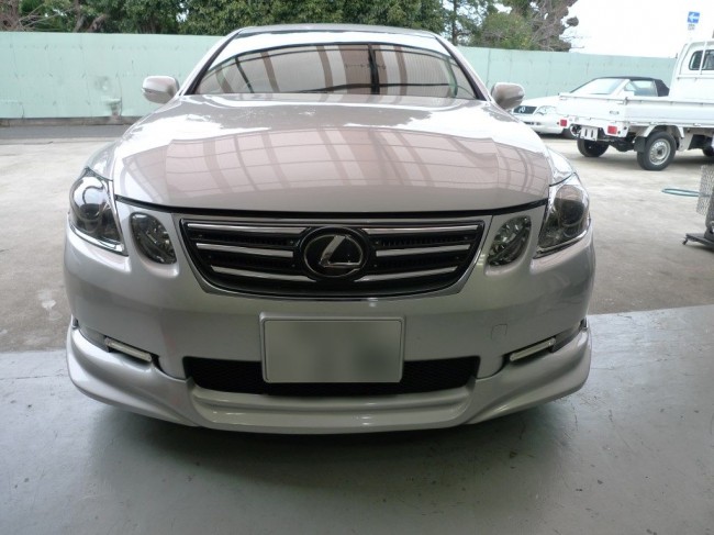 LEXUS GS430のヘッドライト加工 LEXUS GS430のヘッドライト加工