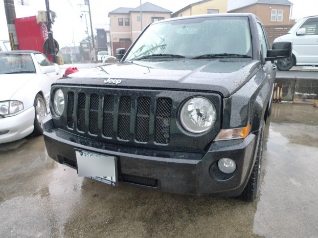   JEEPパトリオットのLED打ち換え  