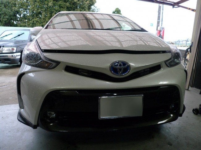 新型プリウスアルファのウィンカーLED化とポジ・バックLED 新型プリウスアルファのウィンカーLED化とポジ・バックLED