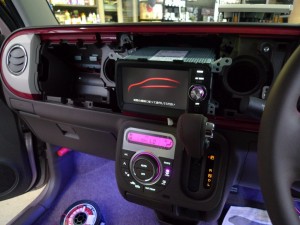 新型ラパンのLED打ち換えと室内灯他LED交換