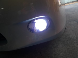 レクサスHS250hの室内灯LED交換
