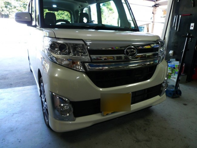   タントのスピーカー交換とサテライトスピーカー取り付け  