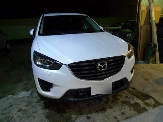   CX-5のウィンカーLED化と室内灯LED化  