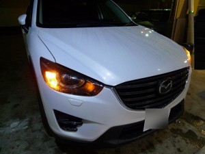 CX-5のウィンカーLED化と室内灯LED化