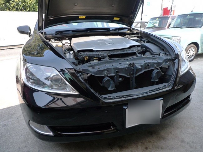   LS４６０のカーテシーランプコンピュータ修理（MPX)  