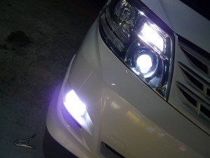 10系アルファードの全電球HID/LED化とテール４灯化