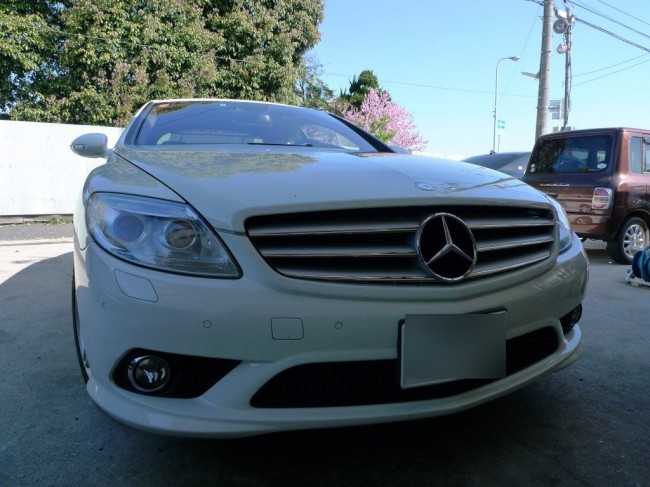 Mercedes CL550のフォグHIDと各種LED化 Mercedes CL550のフォグHIDと各種LED化