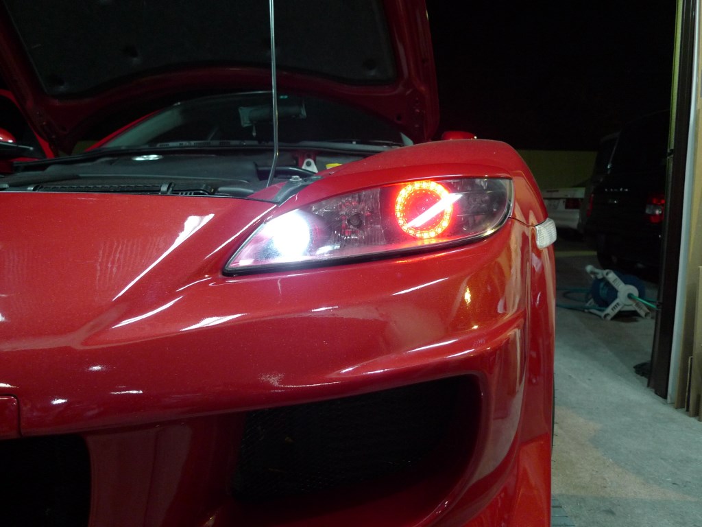 値段相談 オーダー作成可能 RX-8 ヘッドライト イカリング インナー塗装 P1300365.jpg