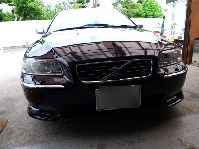   VOLVO V70 後期に前期用プロジェクターヘッドライト取付  