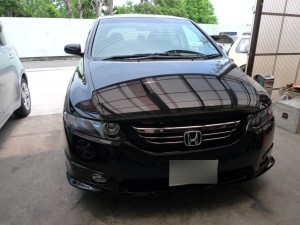 RB1オデッセイの車速ロック施工