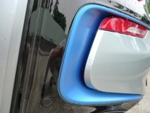BMW i8 のLED加工打ち合わせ この辺はきれいに光りそうです。