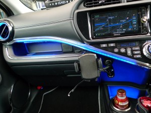 G’sアクアの室内パネルLED打ち替えと装飾LED追加