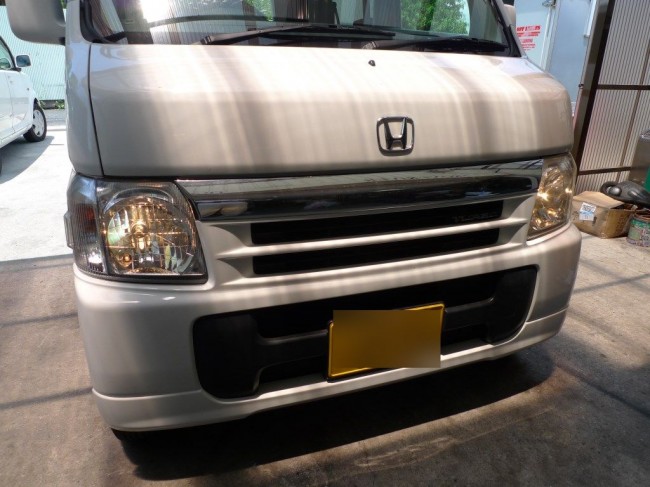   バモスに３３０Vを施工しようとしたら・・・  