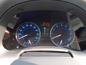 レクサスIS250CのスピードメータLED打ち替え
