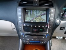 IS250Cのスピードメーター打ち替え色変更と他パネルの全LED打ち替え マルチはすべてホワイトにアクセントで青色を配置。