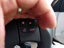 IS250Cのスピードメーター打ち替え色変更と他パネルの全LED打ち替え ハンドルスイッチもピンク色をチョイス。