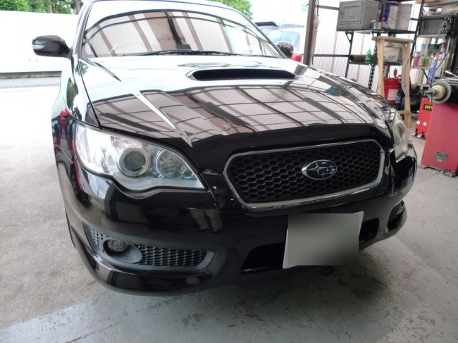   レガシィーのViper330V取付  