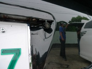 W140ベンツのバックカメラ修理・交換