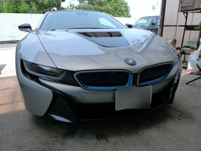  ＢＭＷ i8の室内スイッチ類LED打ち替えと他  