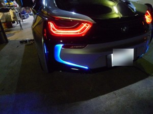 ＢＭＷ i8の室内スイッチ類LED打ち替えと他