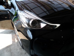 新型プリウスアルファーのエアコンパネル・スイッチのLED打ち替え