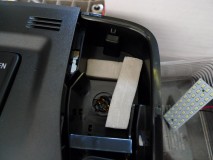  LEDを張るための下地を作ります。 