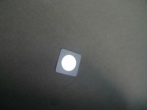 ハイエースのヘッドライト・フォグHIDバルブ交換とベット下照明施工 以前施工したダウンライトがフレームに干渉して脱落してしまったので、今回新しい薄型の商品に交換した