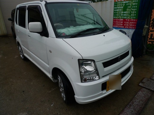 ワゴンRにEASYCAR E7Ⅲ-Bの取り付け ワゴンRにEASYCAR E7Ⅲ-Bの取り付け