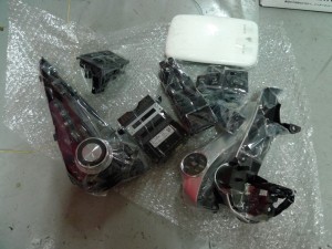 新型アクアのエアコンパネル他LED打ち替え（郵送）