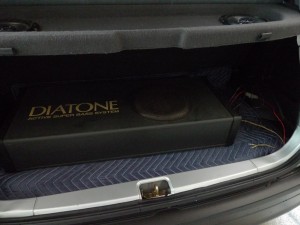 L700ミラのDIATONEウーファー取付断念