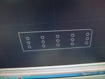  あとはアクリルで基盤を作成して5mm砲弾LEDで配線すれば完成 