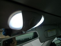 R230 MercedesSL のフォグHIDや他LED化 室内灯はT10ウェッジ