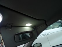 R230 MercedesSL のフォグHIDや他LED化 バイザー内のバニティも37mm
