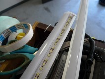  長さは１ｍで自由にカットできます。 