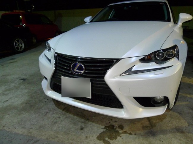 LEXUS IS300h のフォグランプLED化 LEXUS IS300h のフォグランプLED化