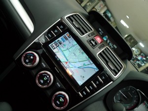 新型インプレッサのエアコンパネル他LED打ち替え
