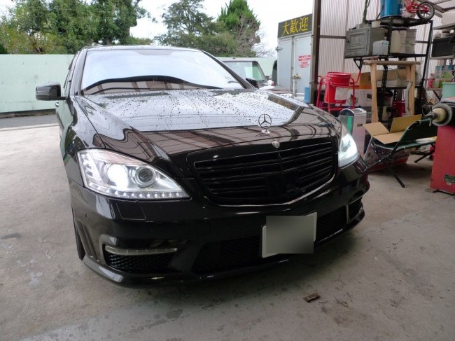 W221 Mercedes Benz のヘッドライトウィンカー修理・・・断念! W221 Mercedes Benz のヘッドライトウィンカー修理・・・断念!