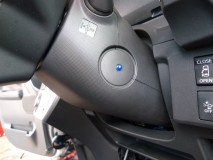 ウェイクのスマートキー連動セキュリティーVIPER330V施工 パイロットランプは見えやすい位置に設置。