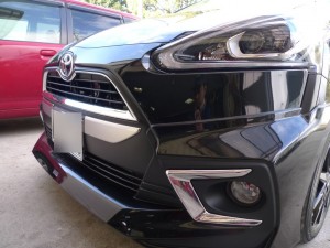 P17型シエンタの全部LED化施工