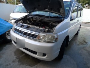 RFステップワゴンのドアロックモーター修理