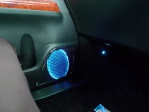 20系アルファードのスピーカーリング施工 フロントは以前施工した配線に接続すればOKで、比較的簡単に施工できました。