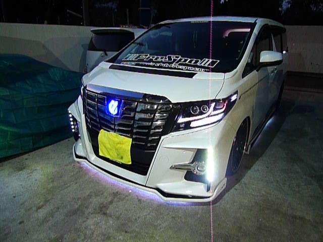 30アルファードのヘッドライト加工やっと終了 30アルファードのヘッドライト加工やっと終了