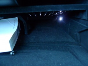 LS460のフットランプ・インナーハンドルイルミ打ち替え