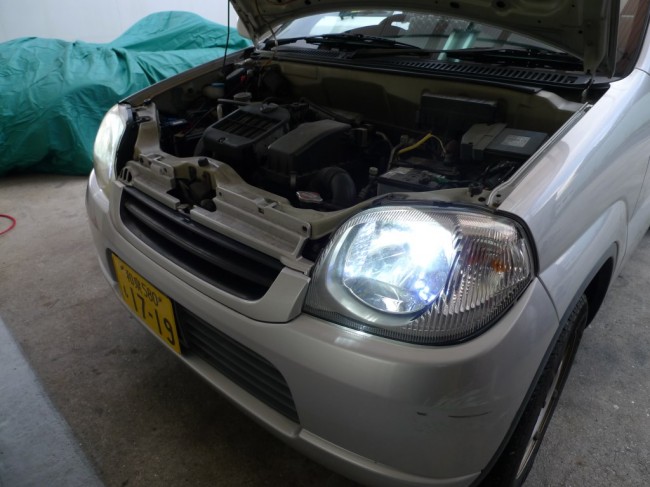 新型H4 LEDヘッドライトをテスト 新型H4 LEDヘッドライトをテスト