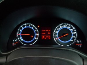 V36スカイラインのスピードメーターLED打ち替え