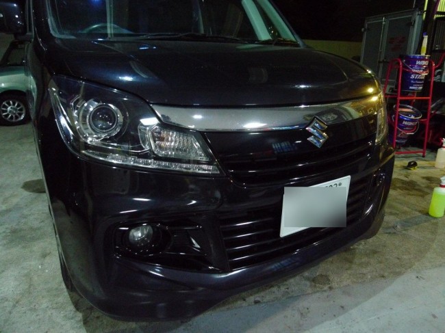 ソリオのホーン交換とフォグランプLED化 ソリオのホーン交換とフォグランプLED化