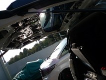 30ヴェルファイアのLED加工いろいろ・・・。 施工のためにここまでバラす必要がありました。