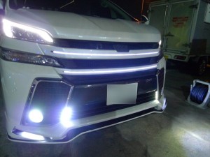 ３０ヴェルファイアのLED加工いろいろ・・・。