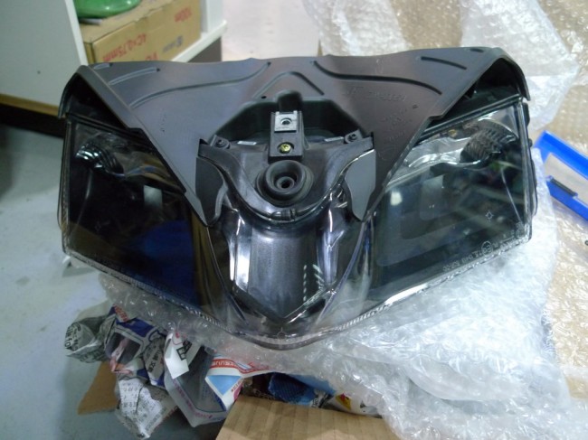 Ducati Panigale ドゥカティ パニガーレ 1199のヘッドライト加工 Ducati Panigale ドゥカティ パニガーレ 1199のヘッドライト加工