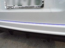RK Family ステップワゴンの光物追加加工 リアゲートはバンパー側に取り付けしました。